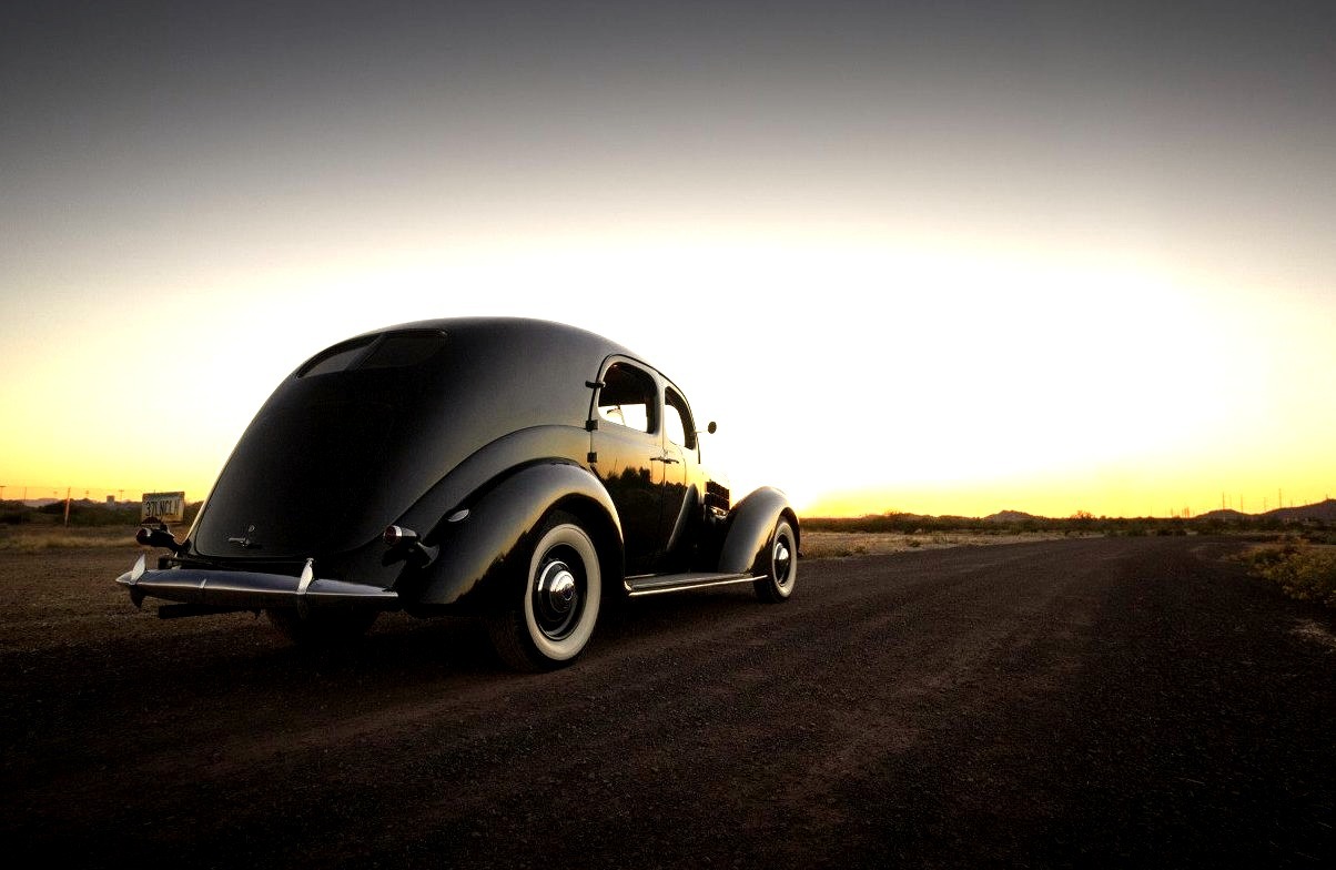 1937 Lincoln Model K Two-Window Sedan