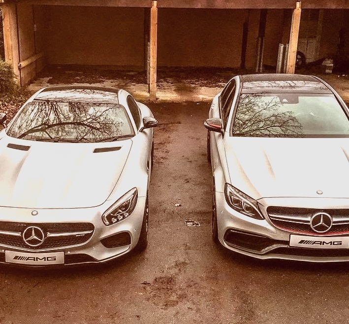 Mercedes-Benz AMG GTs & C 63 S AMG Edition 1 (Instagram @rokenr)